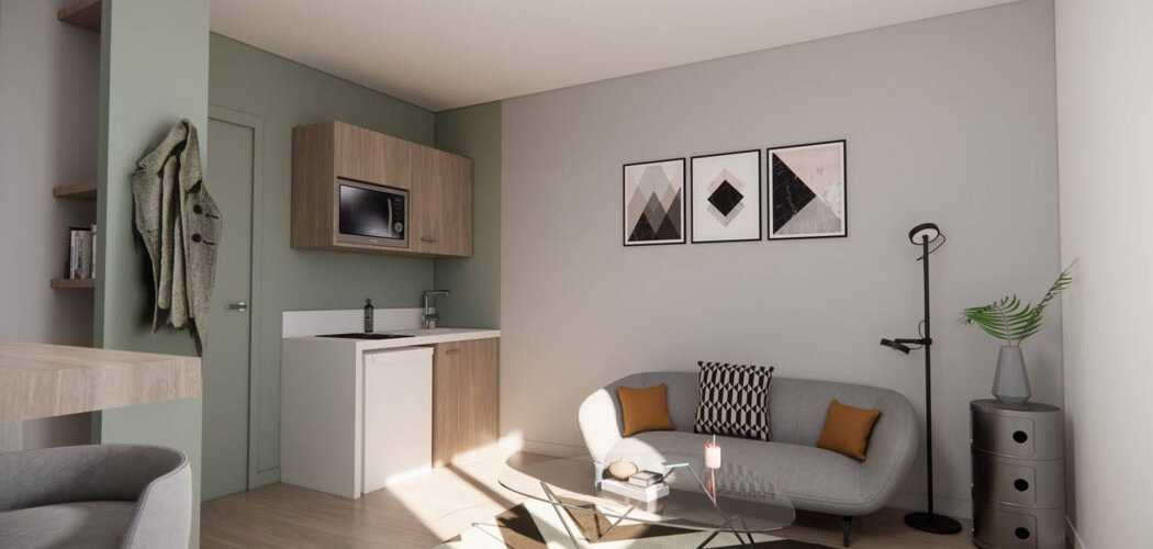 Programme immobilier neuf LE 67 EUROPE - Pierre-Bénite : appartements neufs près du parc Georges Manillier, investissement locatif clé en main (69600) - Référence : 12260