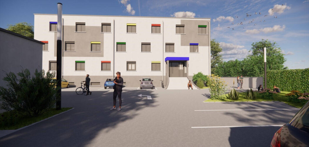 Programme immobilier neuf LE 67 EUROPE - Pierre-Bénite : appartements neufs près du parc Georges Manillier, investissement locatif clé en main (69600) - Référence : 12260