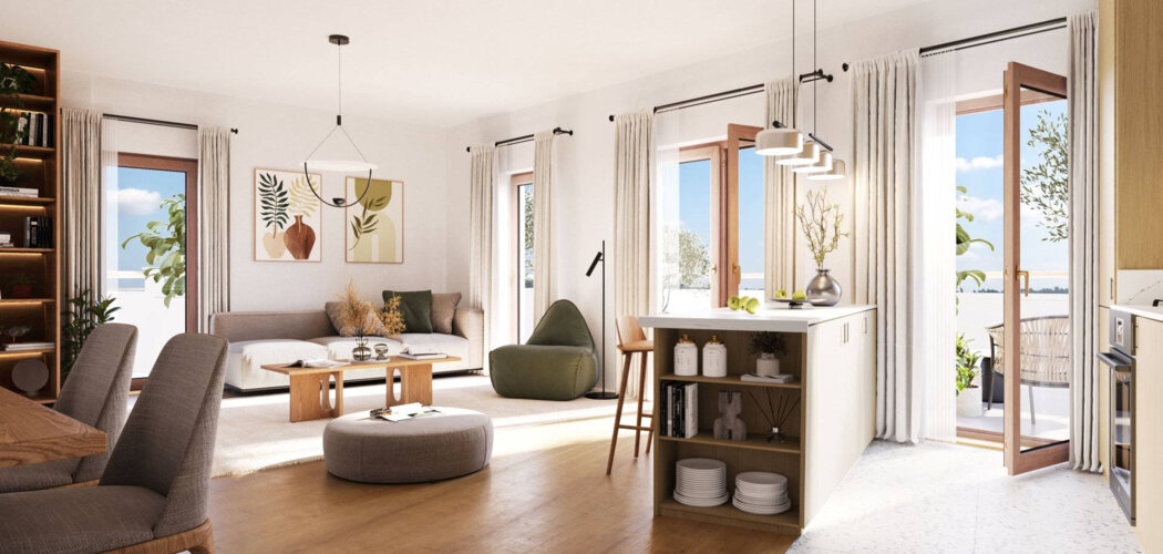 Programme immobilier neuf AMBRE - Pierrefitte-sur-Seine à proximité en bus du RER D (93380) - Référence : 16325