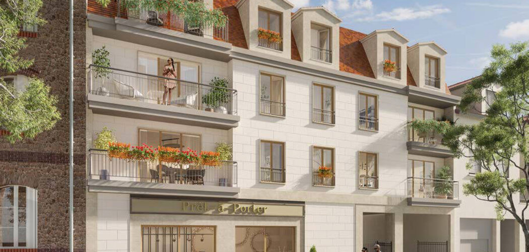 Programme immobilier neuf Le Mansart - Pierrefitte-sur-Seine près du RER D (93380) - Référence : 16207