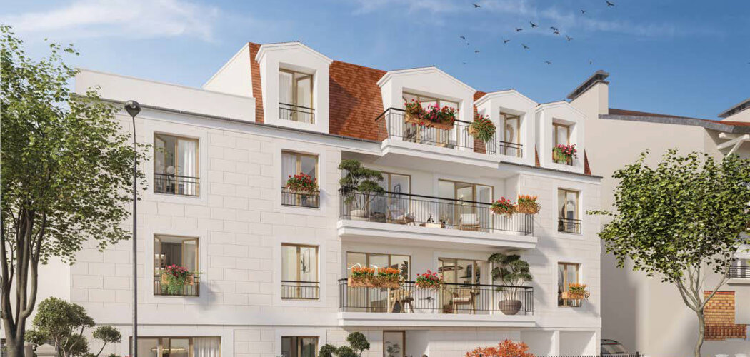 Programme immobilier neuf Le Mansart - Pierrefitte-sur-Seine près du RER D (93380) - Référence : 16207