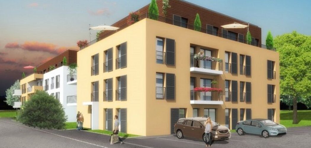 Programme immobilier neuf LE DOMAINE DE PIERRELAYE - Pierrelaye : 9 appartements T2–T5 avec architecture moderne et stationnement adapté proche de Paris La Défense (95480) - Référence : 1005