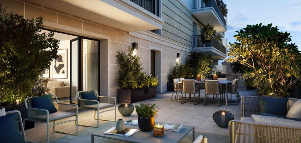 Programme immobilier neuf Les Jardins d'Apolline - Plaisir à proximité en bus du Transilien N (78370) - Référence : 16295
