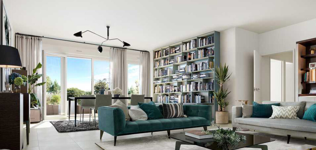 Programme immobilier neuf GREEN OAK - Plan-de-Cuques : Appartements T2–T4 avec jardins, balcons et terrasses à deux pas du centre (13380) - Référence : 5234