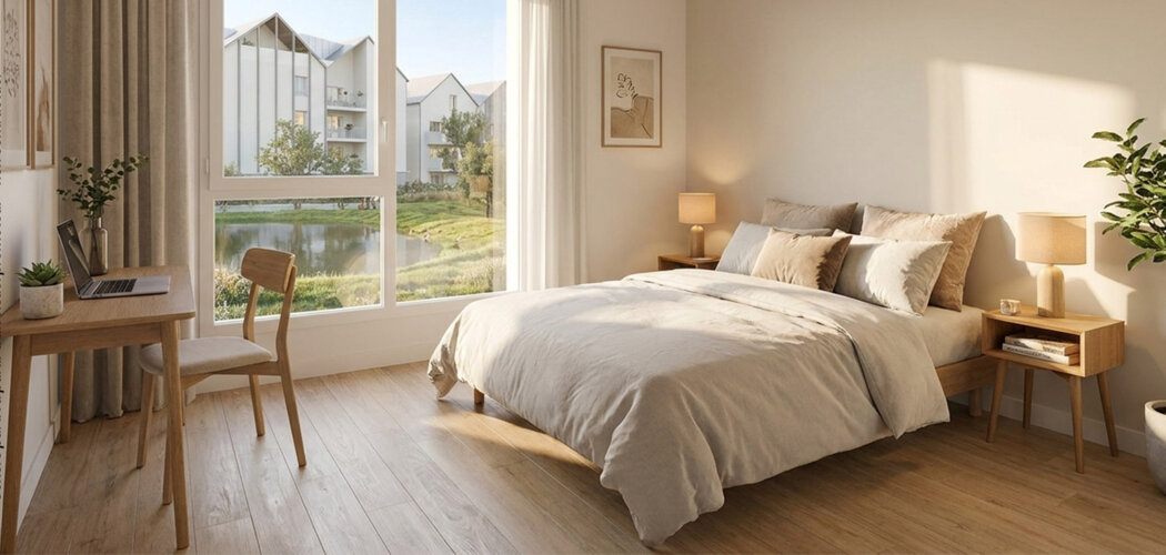 Programme immobilier neuf Newenn - Plérin appartements lumineux à 10 min des plages bretonnes (22190) - Référence : 17503