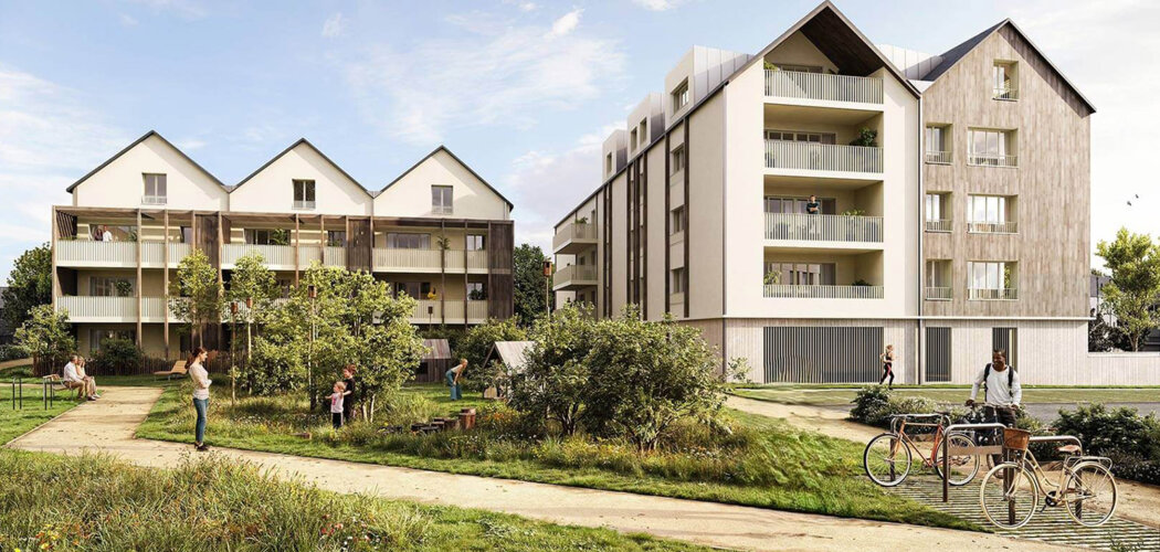 Programme immobilier neuf Newenn - Plérin appartements lumineux à 10 min des plages bretonnes (22190) - Référence : 17503