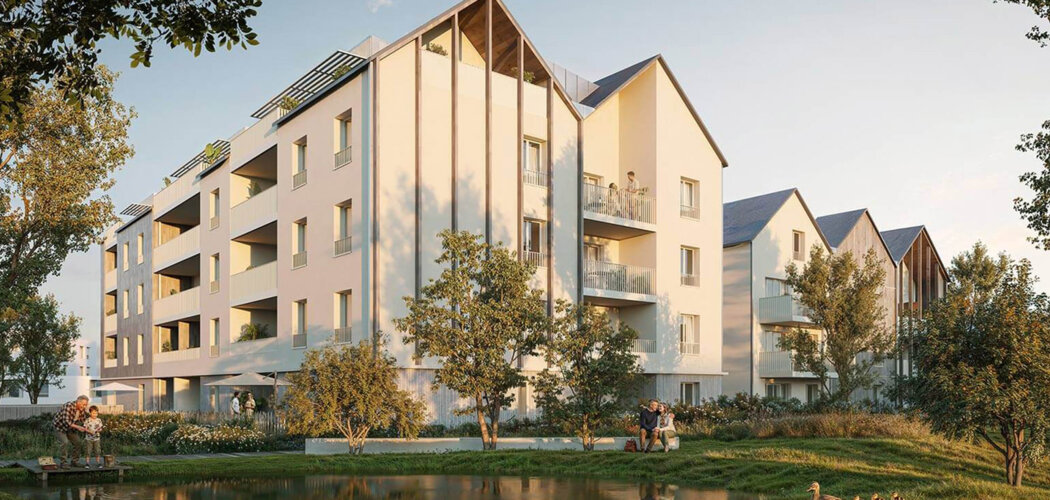 Programme immobilier neuf Newenn - Plérin appartements lumineux à 10 min des plages bretonnes (22190) - Référence : 17503