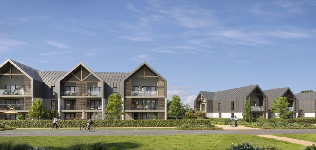 Programme immobilier neuf JADE - Pleurtuit  à deux pas de la mer (35730) - Référence : 15277