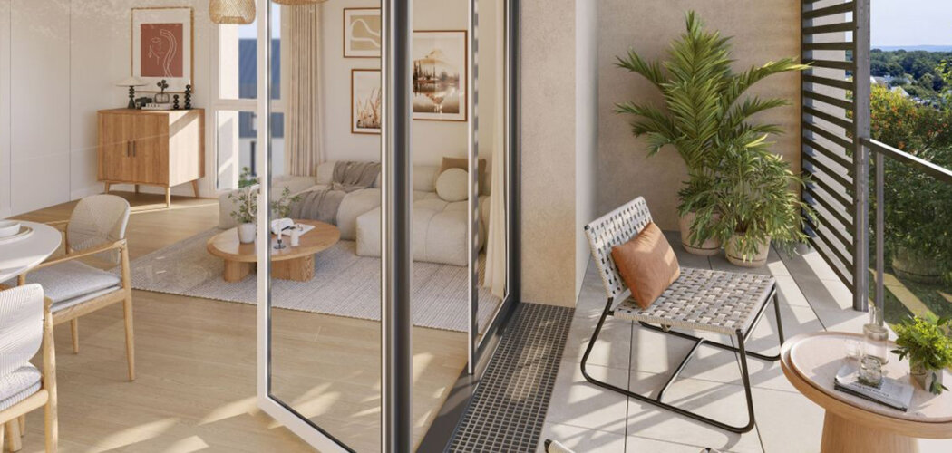 Programme immobilier neuf JADE - Pleurtuit  à deux pas de la mer (35730) - Référence : 15277