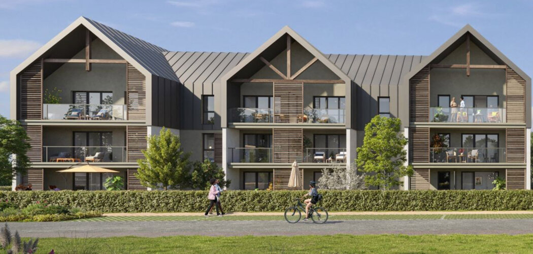 Programme immobilier neuf JADE - Pleurtuit  à deux pas de la mer (35730) - Référence : 15277
