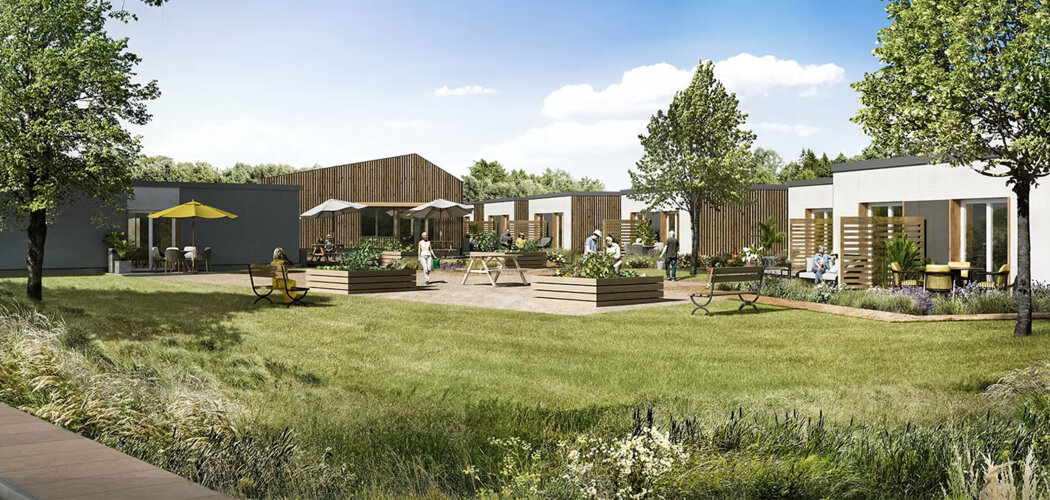 Programme immobilier neuf VILLA SELVA  PROGRAMME 3 - Plobannalec-Lesconil habitat senior convivial en centre-ville (29740) - Référence : 18336
