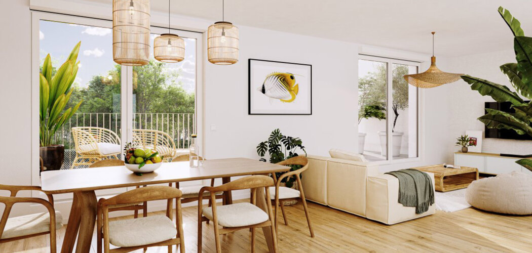 Programme immobilier neuf COEUR ATLANTIQUE - Ploemeur à proximité de Larmor-Plage (56270) - Référence : 15697