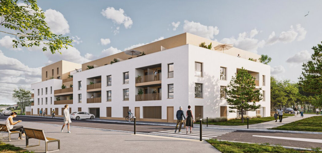 Programme immobilier neuf COEUR ATLANTIQUE - Ploemeur à proximité de Larmor-Plage (56270) - Référence : 15697