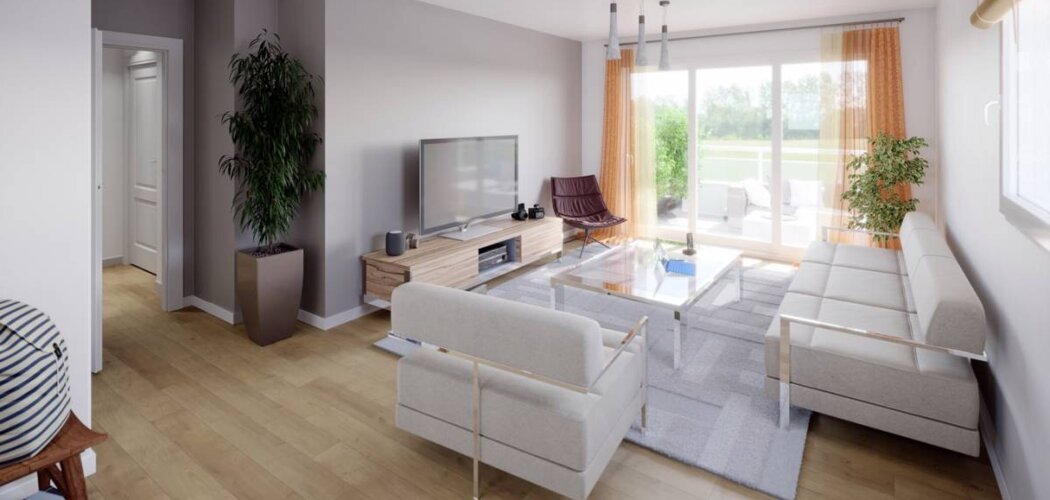Programme immobilier neuf LE CLOS DU MOULIN / RESIDENCE DU PONANT - Ploeren : appartements neufs du 2 au 4 pièces à 13 min de Vannes et des plages (56880) - Référence : 10962
