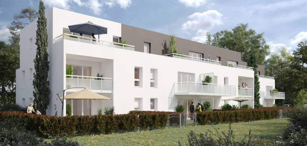 Programme immobilier neuf LE CLOS DU MOULIN / RESIDENCE DU PONANT - Ploeren : appartements neufs du 2 au 4 pièces à 13 min de Vannes et des plages (56880) - Référence : 10962