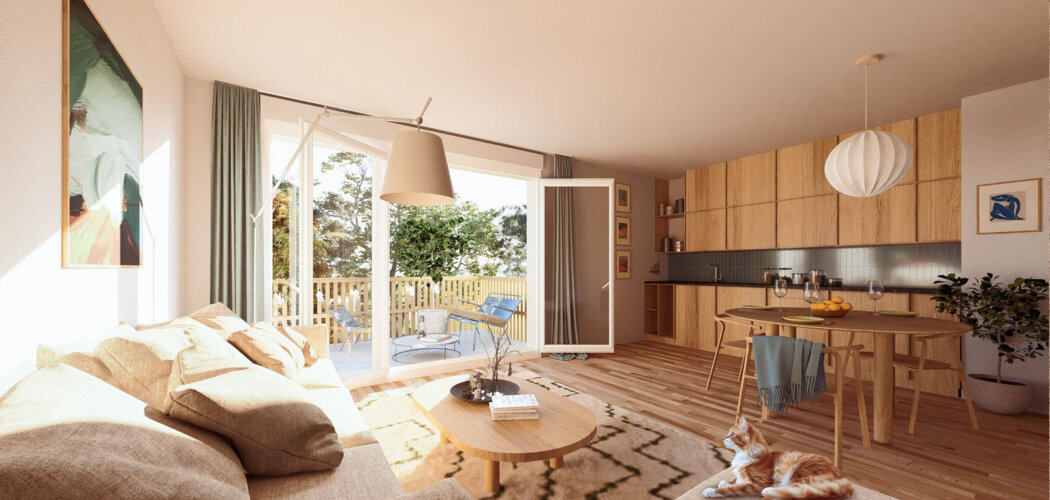 Programme immobilier neuf LE CLOS LAENNEC - Ploërmel cadre de vie paisible au cœur du centre-ville (56800) - Référence : 15704
