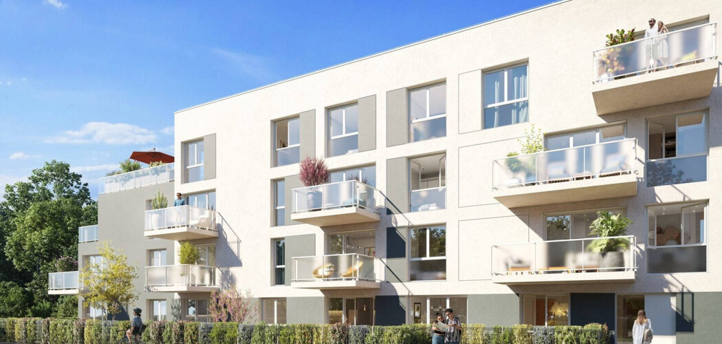 Programme immobilier neuf Reflet - Plombières-lès-Dijon à deux pas du canal de l’Ouche (21370) - Référence : 14651