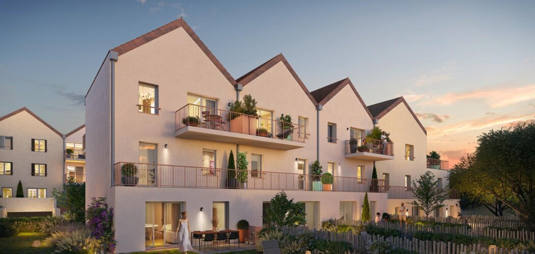 Programme immobilier neuf Les Jardins d’Oscara - Plombières-lès-Dijon : appartements et maisons neuves du studio au T4 à 5 min du lac Kir (21370) - Référence : 14650