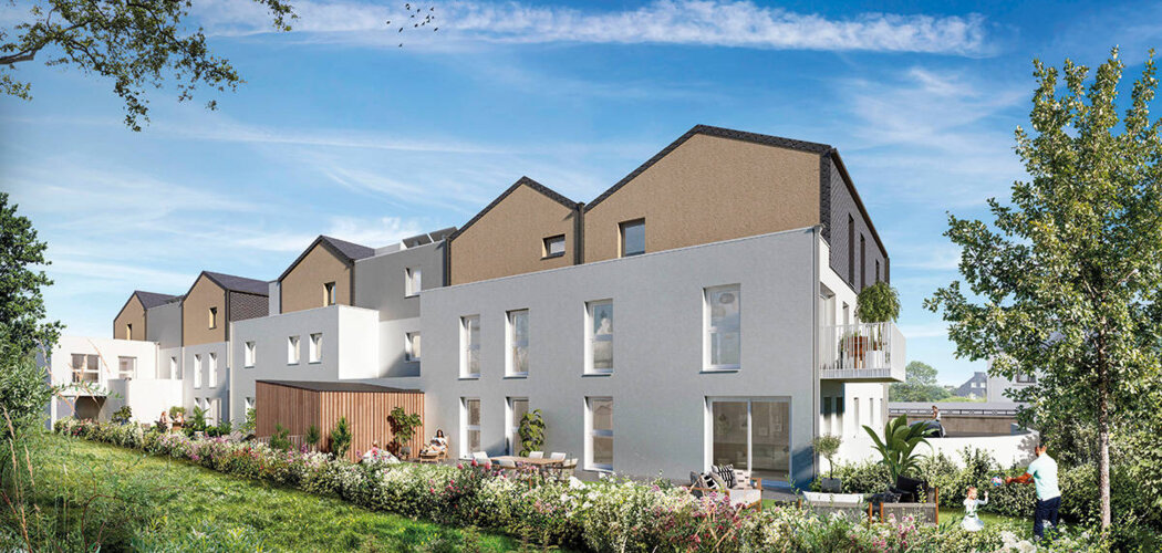 Programme immobilier neuf Les Haubans - Plougastel-Daoulas environnement calme à 15 minutes de Brest (29470) - Référence : 14722