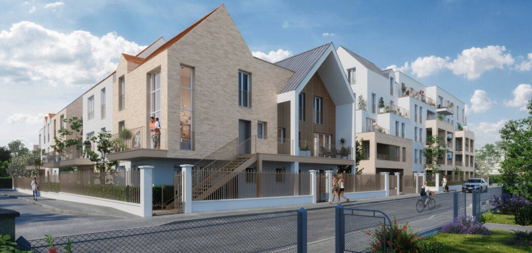 Programme immobilier neuf Les Jardins des Vergers - Poissy à proximité de la forêt de Saint-Germain (78300) - Référence : 16349
