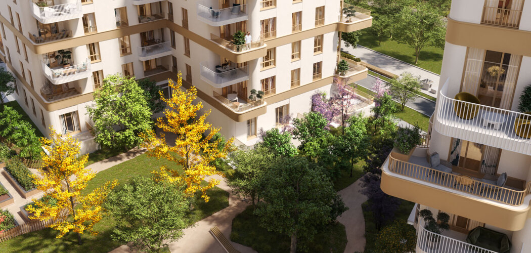 Programme immobilier neuf L'Isle Lumière - Poissy proche de la gare RER E (78300) - Référence : 16350