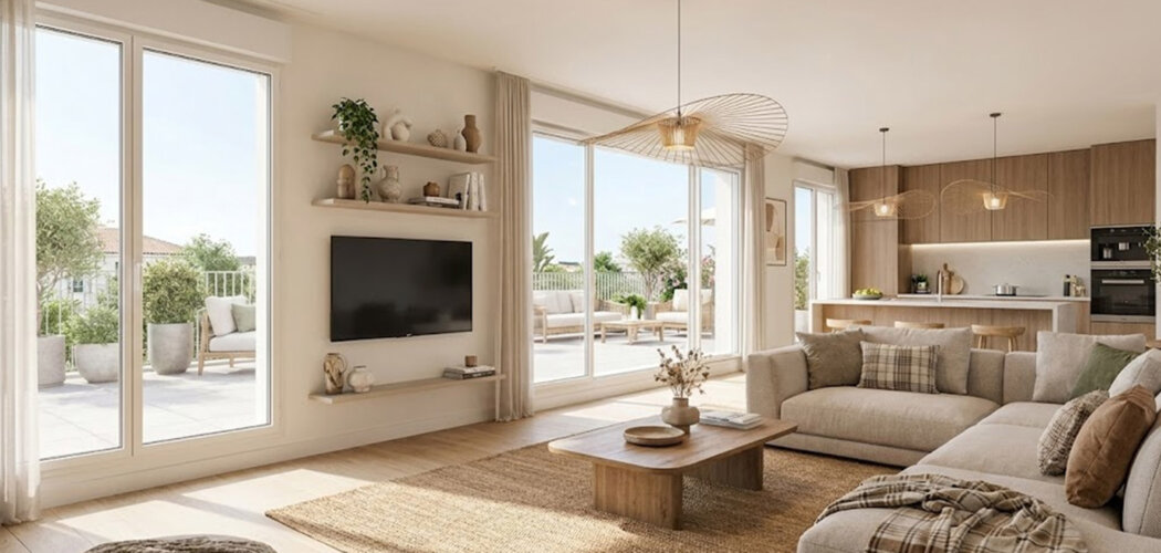 Programme immobilier neuf LISIERE DES LOGES - Poissy résidence familiale proche La Défense (78300) - Référence : 17303