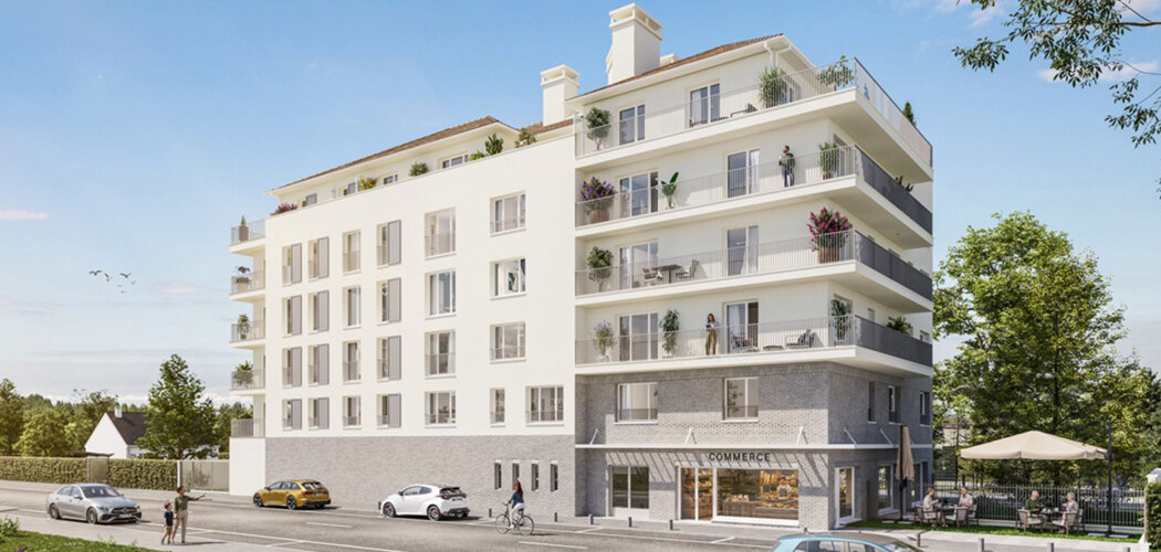 Programme immobilier neuf LISIERE DES LOGES - Poissy résidence familiale proche La Défense (78300) - Référence : 17303