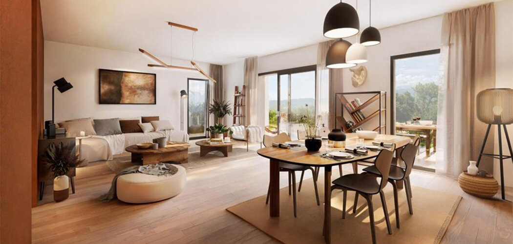 Programme immobilier neuf CELESTE - Poisy à deux pas d’Annecy (74330) - Référence : 16961