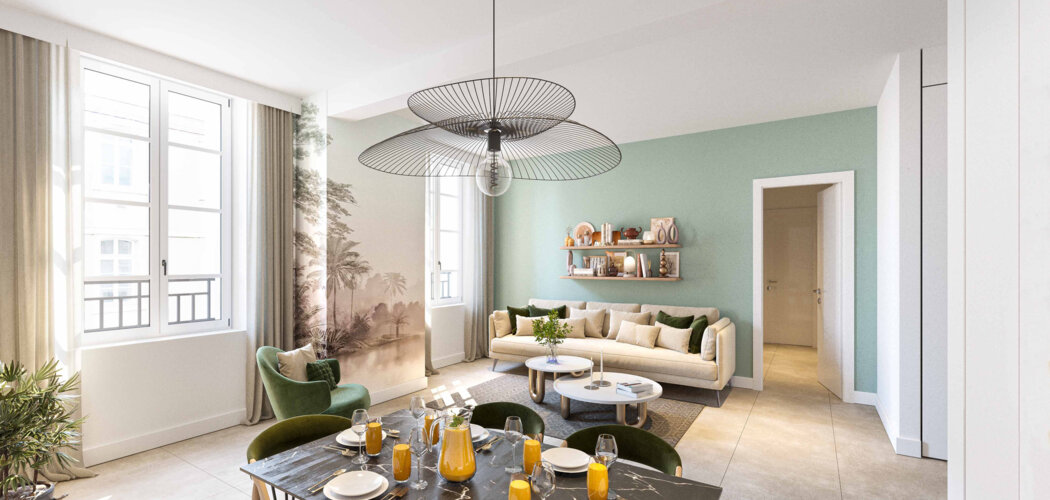Programme immobilier neuf LE CLOS SARRAIL - Poitiers : 13 appartements T2–T3 réhabilités proche de l’hypercentre (86000) - Référence : 15589