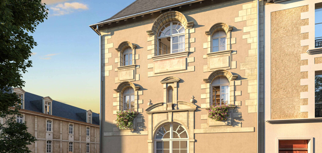 Programme immobilier neuf LE CLOS SARRAIL - Poitiers : 13 appartements T2–T3 réhabilités proche de l’hypercentre (86000) - Référence : 15589
