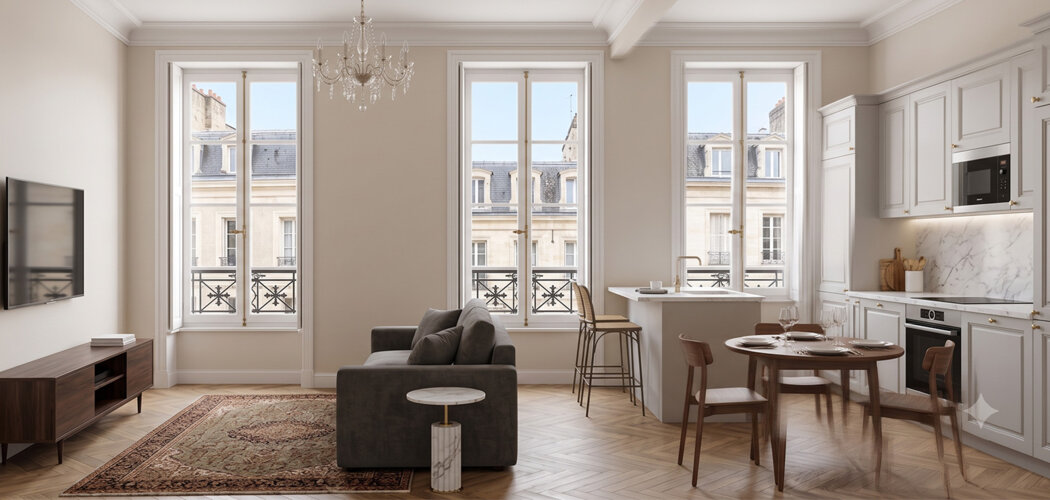 Programme immobilier neuf RUE JEAN JAURES - Poitiers, 3 pièces de caractère proche gare et commerces (86000) - Référence : 17984