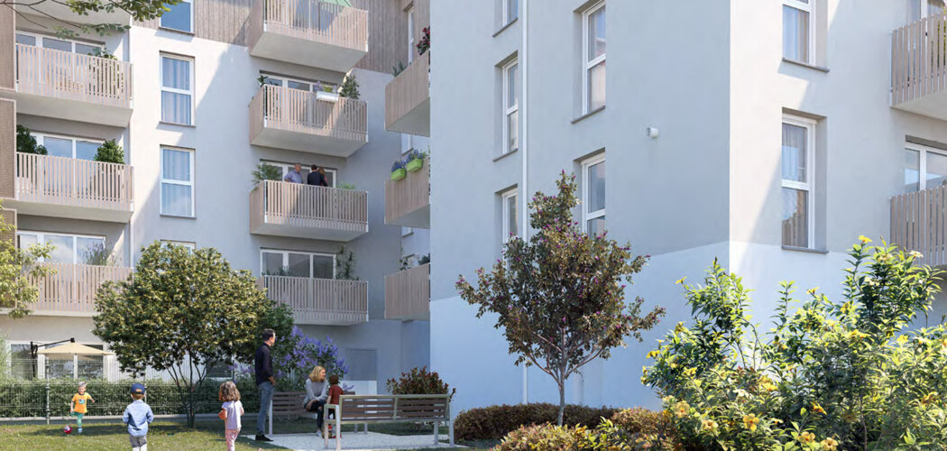 Programme immobilier neuf Côté Verger - Poitiers vivre quartier paisible proche centre et services (86000) - Référence : 17115
