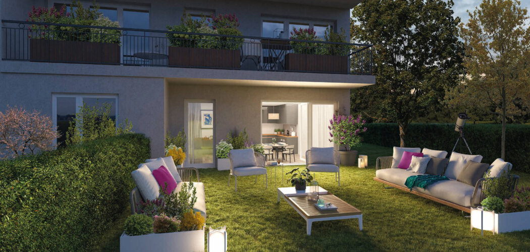 Programme immobilier neuf Les Jardins de Courtin - Pomponne : appartements neufs du 2 au 4 pièces proche de la gare (77400) - Référence : 14961