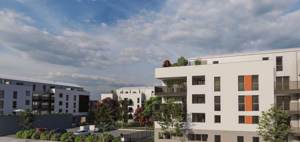 Programme immobilier neuf CARRE LIBERTE - Pont-de-Chéruy à proximité en voiture de Lyon (38230) - Référence : 12483