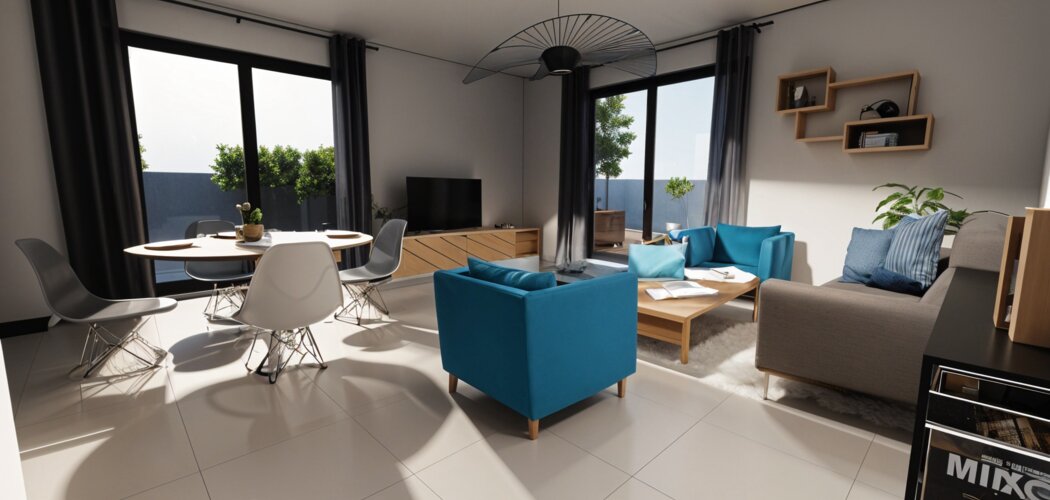 Programme immobilier neuf CARRE LIBERTE - Pont-de-Chéruy à proximité en voiture de Lyon (38230) - Référence : 12483