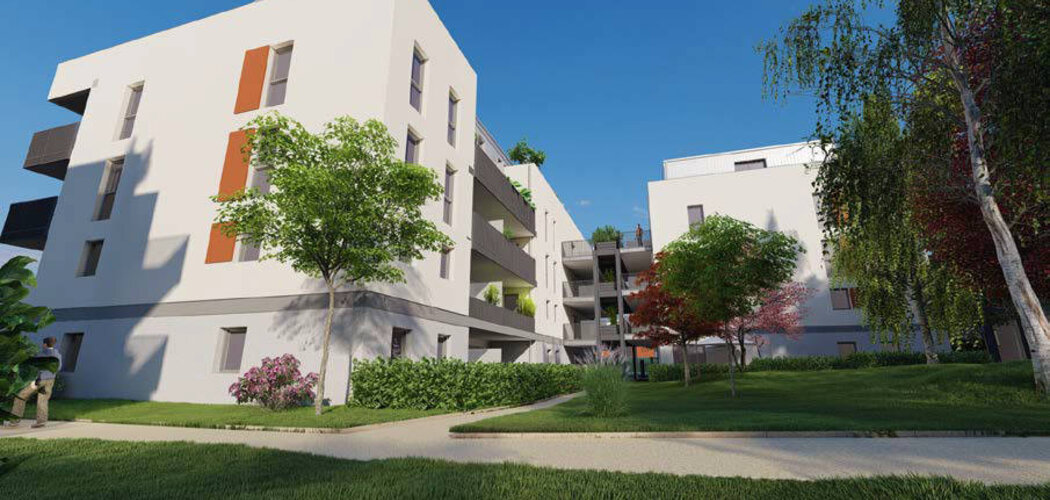 Programme immobilier neuf CARRE LIBERTE - Pont-de-Chéruy à proximité en voiture de Lyon (38230) - Référence : 12483