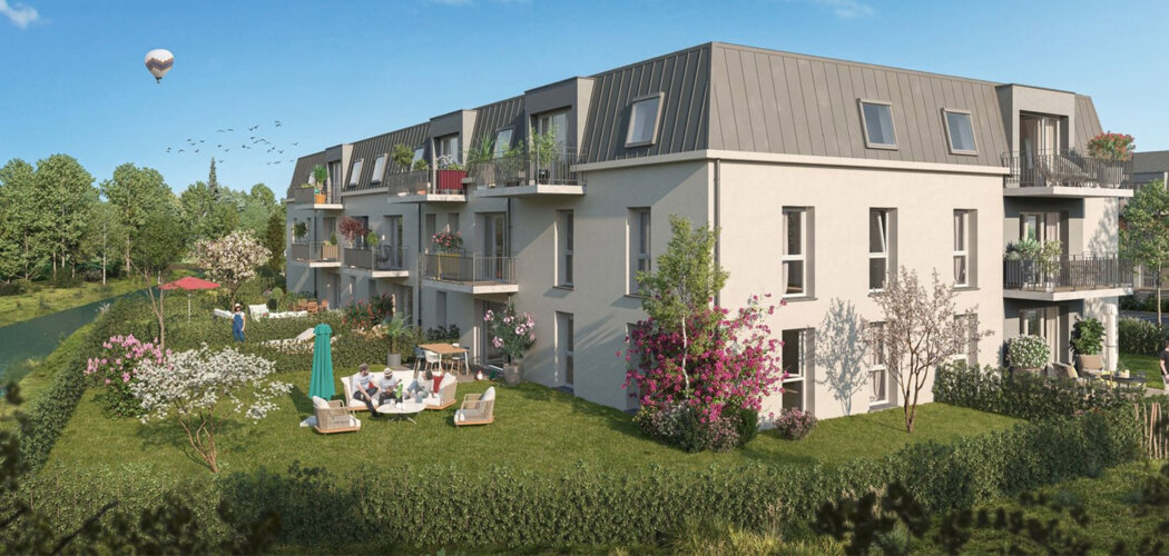 Programme immobilier neuf Le Château d'Ô - Pont-de-Metz à quelques minutes d’Amiens (80480) - Référence : 13767