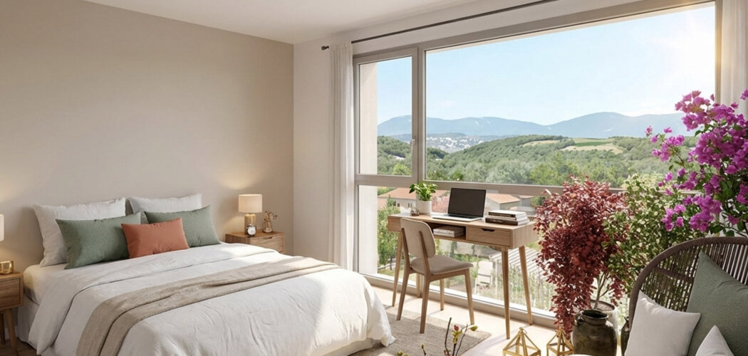 Programme immobilier neuf DOMAINE DU VALLON - Pont-Évêque proche Lyon avec accès TER rapide (38780) - Référence : 17084