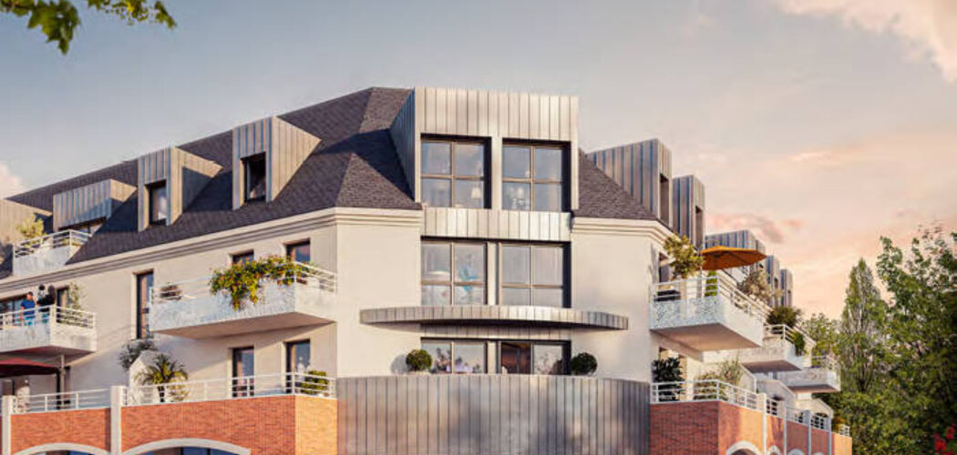 Programme immobilier neuf LES ARCADES - Pont-l'Abbé : appartements et maisons neuves dans un quartier pavillonnaire (29120) - Référence : 9918