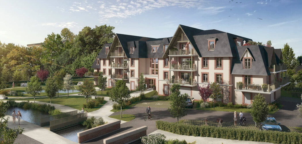Programme immobilier neuf Les Jardins de Ponti - Pont-l'Evêque proche des plages (14130) - Référence : 14465