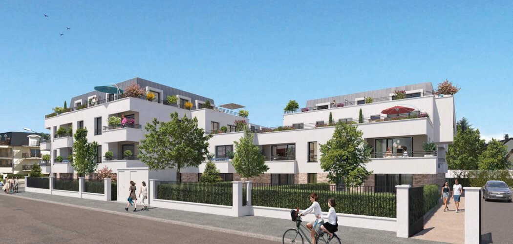 Programme immobilier neuf Les Terrasses d'Albane - Pontault-Combault : appartements neufs du 2 au 4 pièces proche des commerces (77340) - Référence : 15026