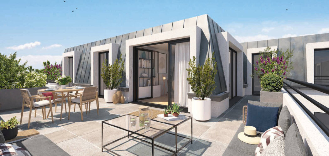 Programme immobilier neuf Les Terrasses d'Albane - Pontault-Combault : appartements neufs du 2 au 4 pièces proche des commerces (77340) - Référence : 15026