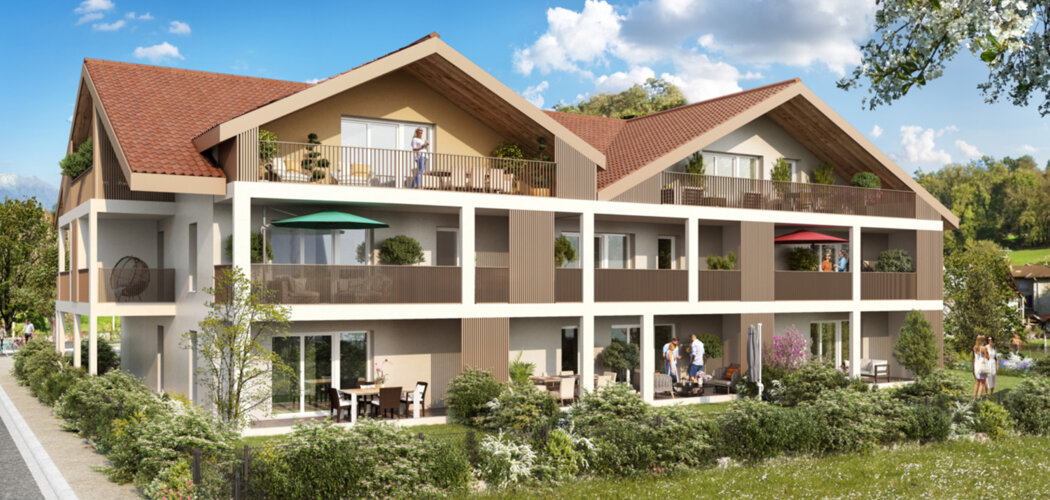 Programme immobilier neuf AKTUEL - Pontcharra proche gare TER à vélo (38530) - Référence : 14036