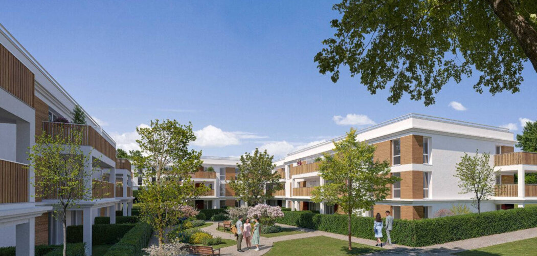 Programme immobilier neuf Les Jardins des Rives - Pontivy à 10 minutes à pied du Blavet (56300) - Référence : 15672