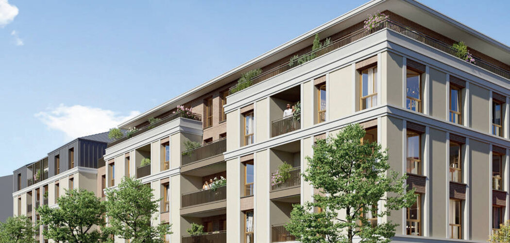 Programme immobilier neuf Idylle - Pontoise quartier Bossut près des lignes de bus (95000) - Référence : 17060