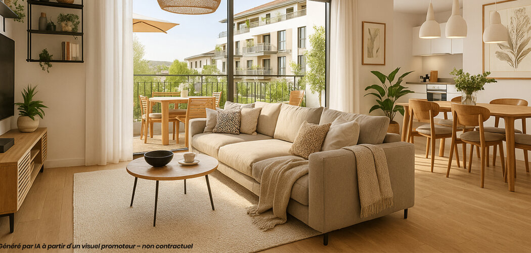 Programme immobilier neuf Nouvelle Idylle - Pontoise quartier Bossut proche Transilien H, J et RER C (95000) - Référence : 13604