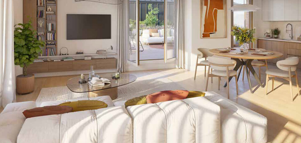 Programme immobilier neuf NOUVELLE  IDYLLE - Pontoise quartier Bossut proche Transilien H, J et RER C (95000) - Référence : 17082