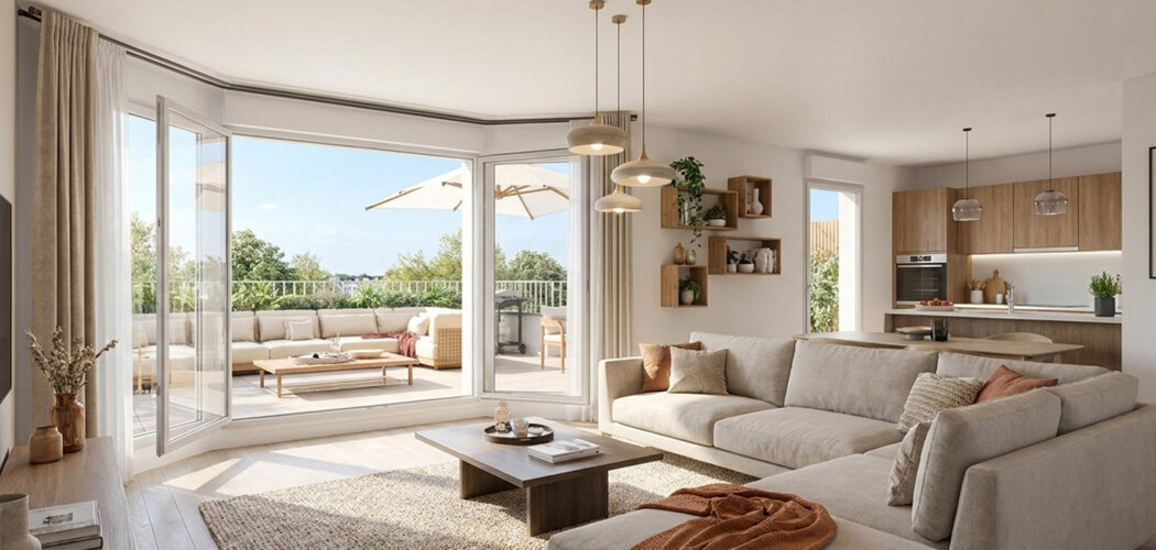 Programme immobilier neuf O'Céenne - Ponts-de-Cé cadre ligérien à quelques kilomètres d’Angers (49130) - Référence : 17395