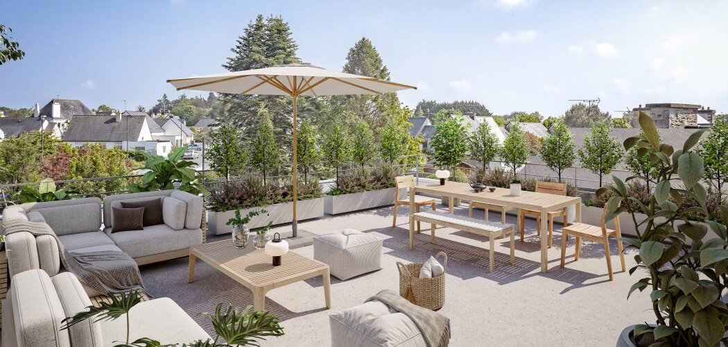 Programme immobilier neuf BLEUENN - Pordic : appartements neufs à 100m de l’Église, nature et confort RE2020 (22590) - Référence : 14665