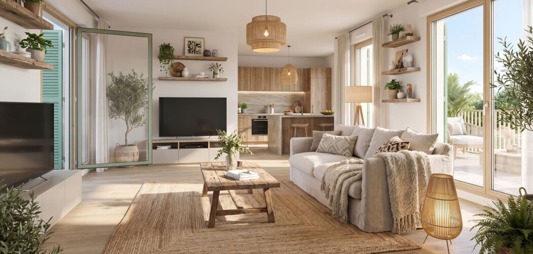 Programme immobilier neuf VERT AZUR - Pornic appartements lumineux entre mer et nature (44210) - Référence : 17930